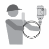 Technician with GWR Level Sensor